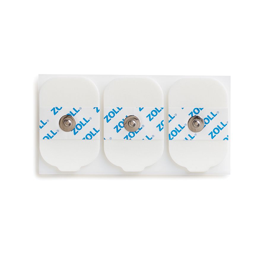 Zoll ECG Rectangular Electrodes 3 Strip 600 Case 8900-0003 Zoll ECG Rectangular Electrodes 3 Strip 600 Case 8900-0003